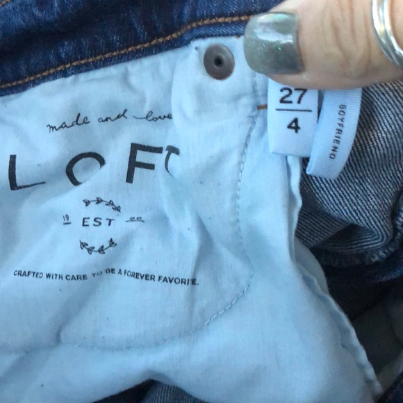 Loft gently worn jeans - Picture 2 of 3